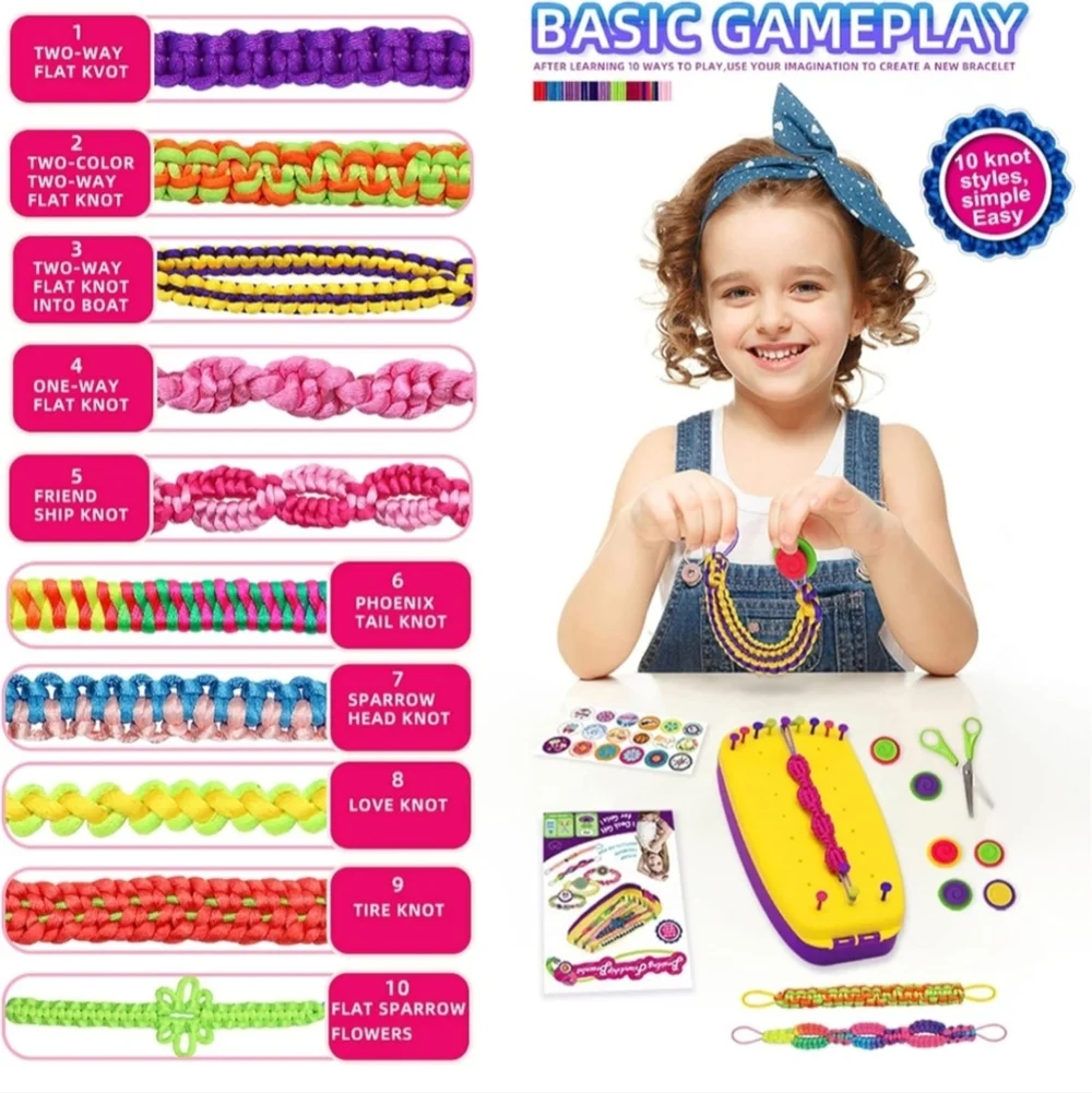 Friendship Bracelet Making Kit Toys